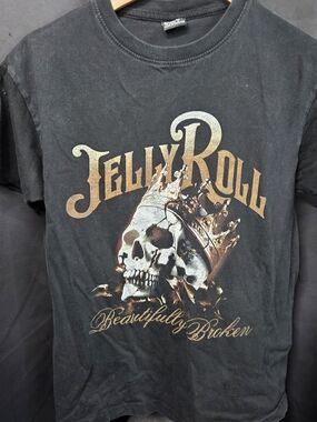 Jelly Roll Beautifully Broken Tour Shirt Size Large